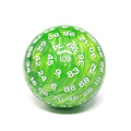 100 Sided Die Green Pearl D100