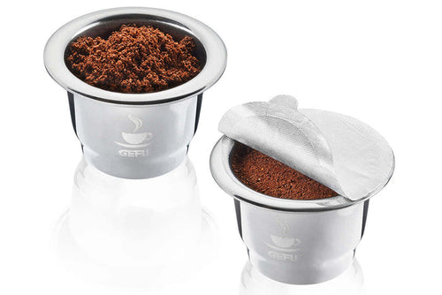 2 capsules à café pour kit de capsules Gefu Conscio