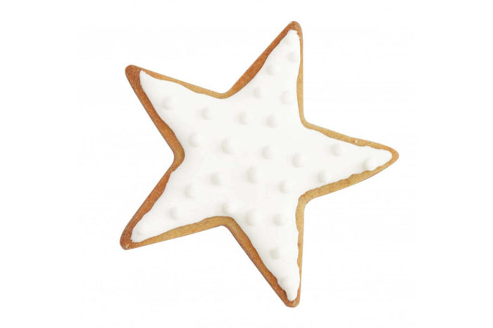 3 découpoirs Scrapcooking en inox doré - Bonhomme pain d'épice/sucre d'orge/étoile