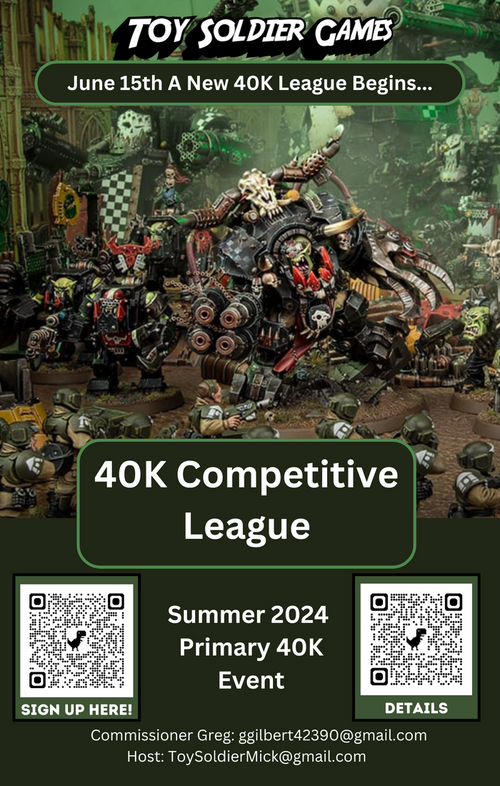 40K Competitive League Summer 2024