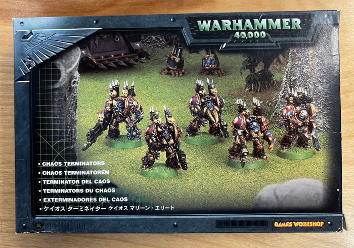 Chaos Terminators, Old Box, Metal Figures, OOP