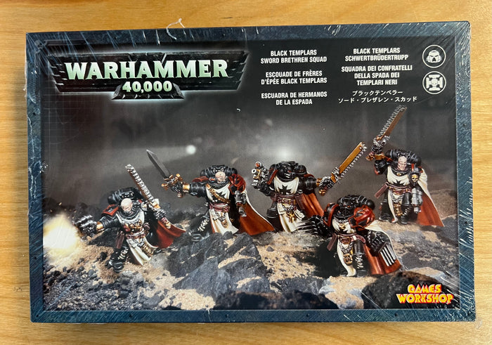 Black Templars Sword Brethren Squad (Old Box, Metal, OOP)