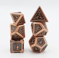 Alchemist Metals Copper RPG Dice Set