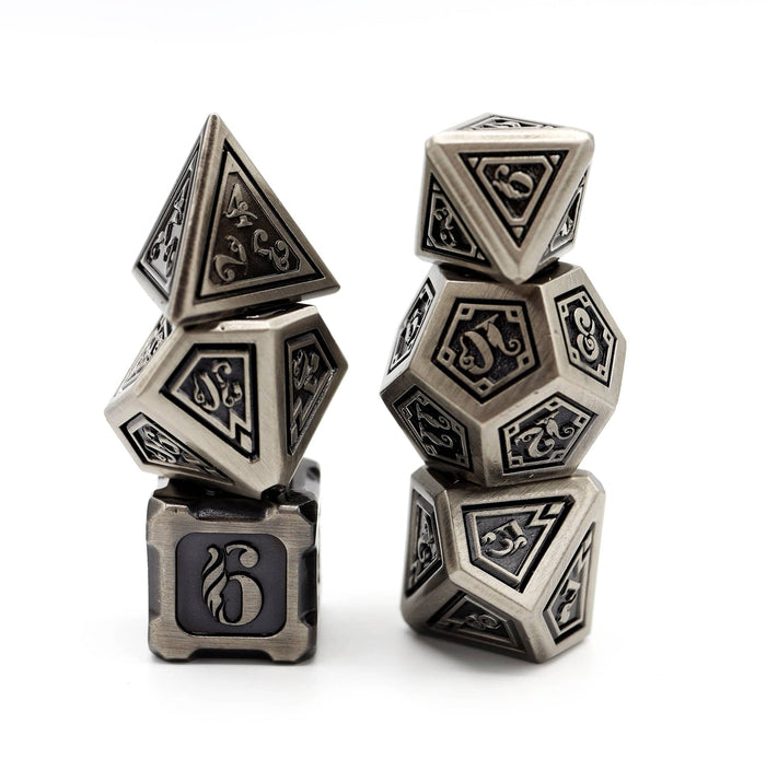 Alchemist Metals Dice Set Iron