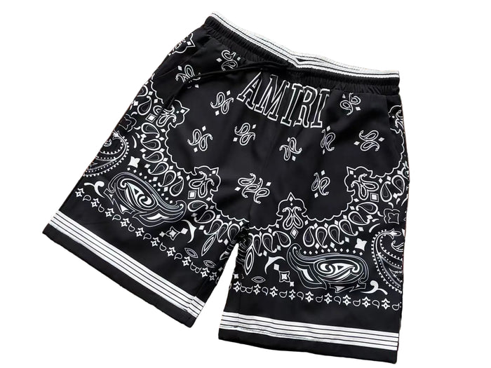 AMIRI Bandana Print T-Shirt & Shorts