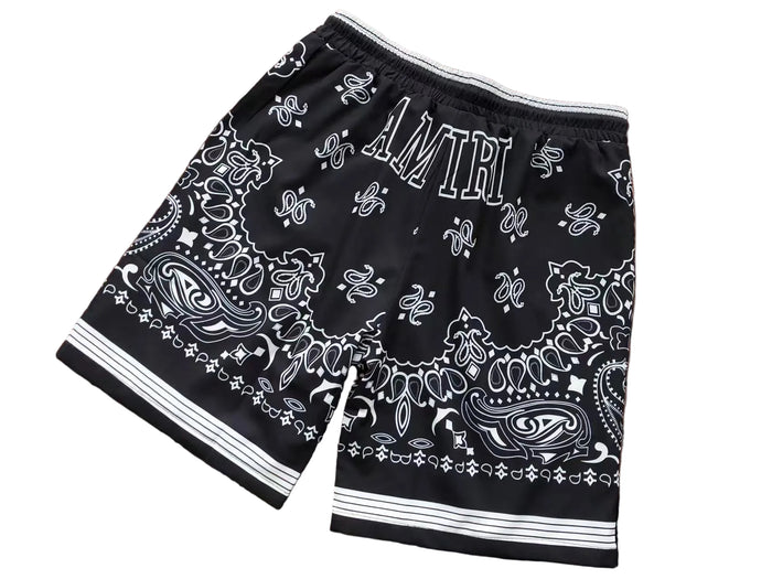 AMIRI Bandana Print T-Shirt & Shorts