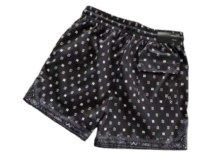 AMIRI MA Paisley Monogram Shorts