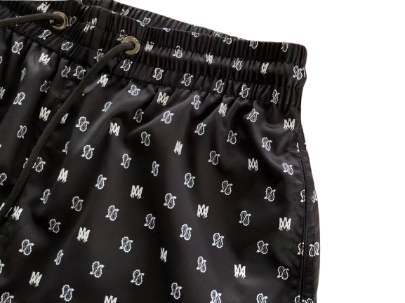 AMIRI MA Paisley Monogram Shorts