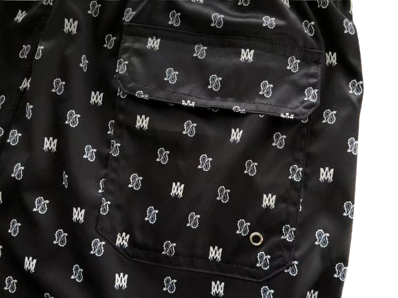 AMIRI MA Paisley Monogram Shorts