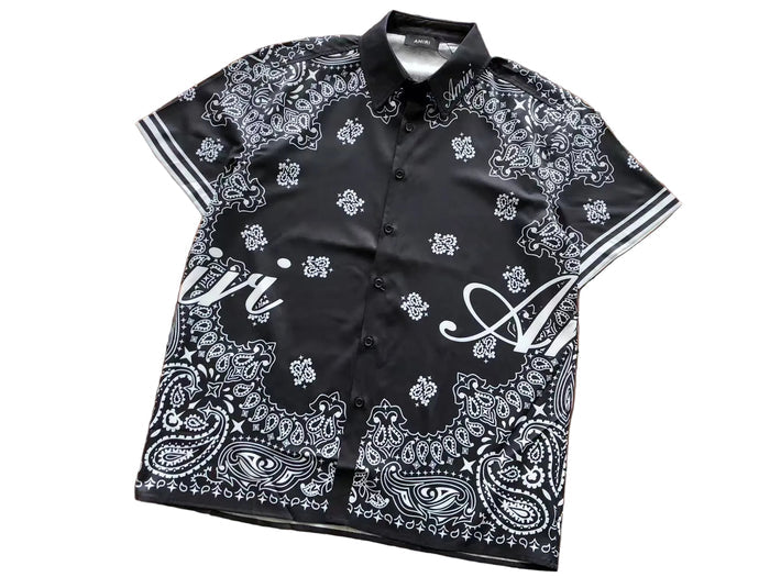 Amiri Paisley Knit Set (bandana style) T-Shirt & Shorta