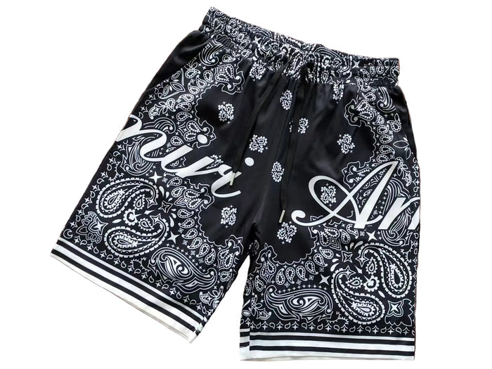 Amiri Paisley Knit Set (bandana style) T-Shirt & Shorta