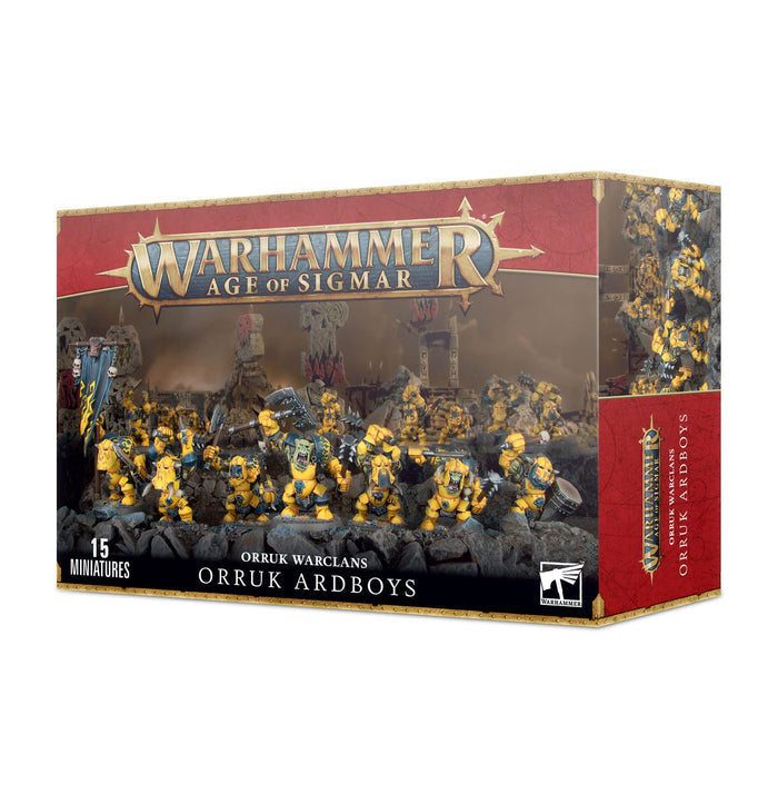 AoS: Orruk Warclans Ardboys