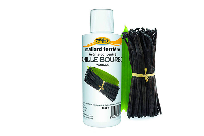 Arôme alimentaire concentré Mallard Ferrière vanille bourbon 125ml