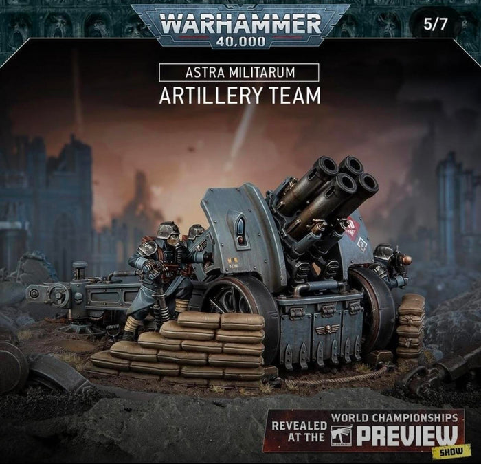 Astra Militarum Krieg Artillery Team