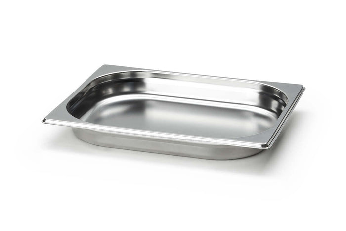Bac gastronorme en inox pour planche à découper Continenta - 32,5x26,5x4cm