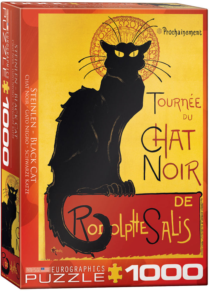 Black Cat by Steinlen