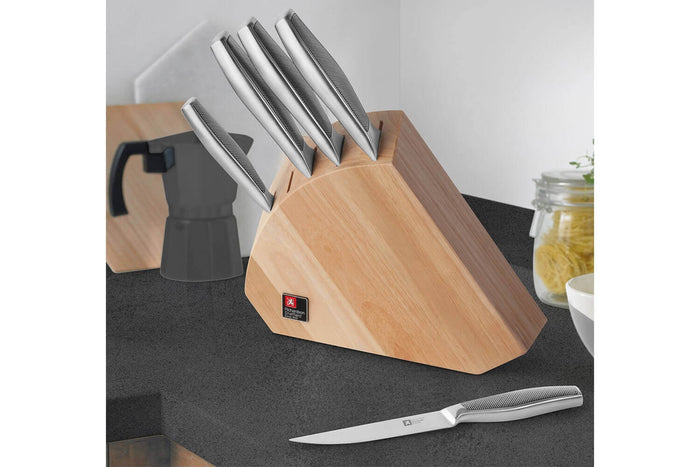 Bloc 5 couteaux de cuisine Richardson Sense tout inox
