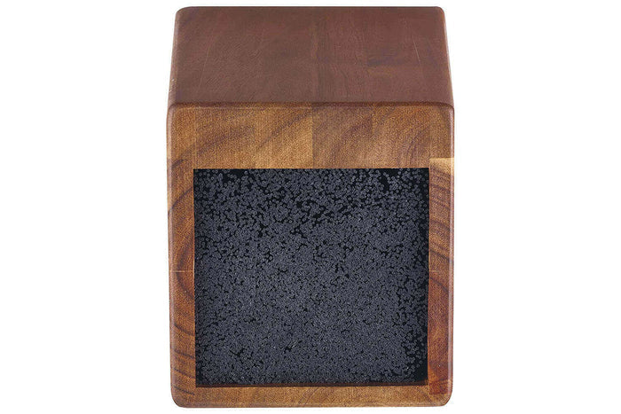 Bloc de couteaux incliné vide Beka Nomad en bois d'acacia