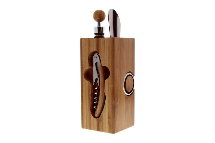 Bloc sommelier Pradel Excellence 6 pièces bambou