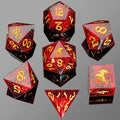 Captured Magic Hand Sanded Edge Resin – Red