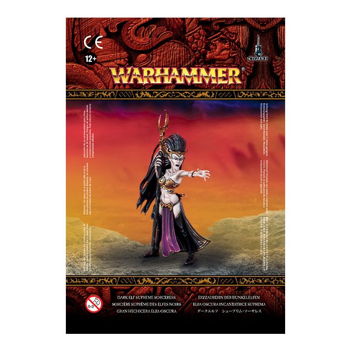 Cities of Sigmar Sorceress (Dark Elf Supreme Sorceress)