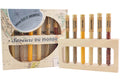 Coffret 6 épices en tube Le Monde en Tube Saveurs des îles et archipels + support bois