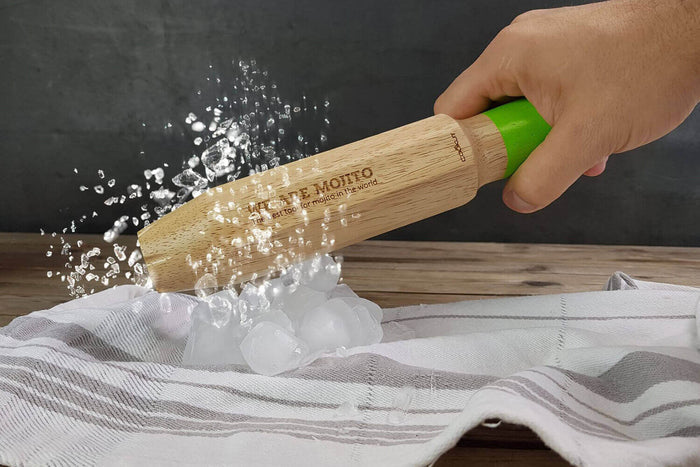 Coffret cadeau Cookut spécial mojito 1 pilon + 2 pailles en verre + 1 livre de recettes