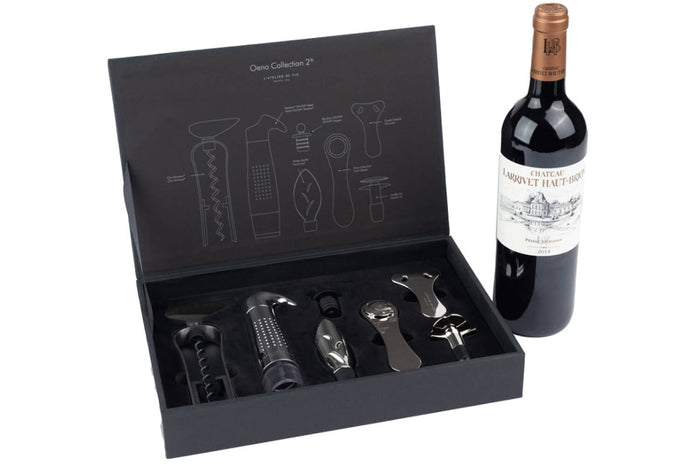 Coffret cadeau sommelier L'Atelier du vin Oeno Collection 2 - 7 pièces