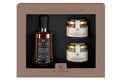 Coffret cadeau truffes Plantin : huile d'olives à la truffe noire + 2 verrines aromatisées