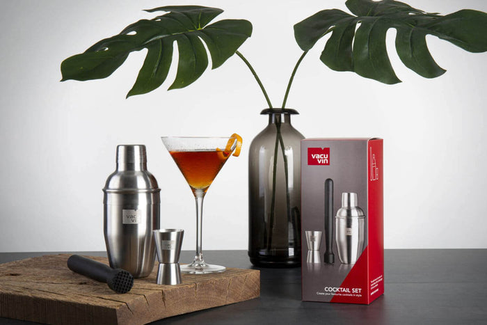 Coffret cocktail Vacu Vin Set 3 pièces
