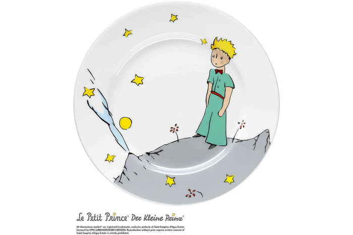 Coffret repas enfant WMF Le Petit Prince acier inox 18/10 et porcelaine