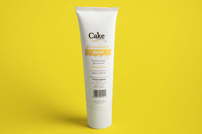 Colorant alimentaire tube gel jaune 100g