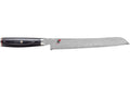 Couteau à pain japonais Miyabi 5000FCD lame 24cm damas 48 couches manche pakkawood