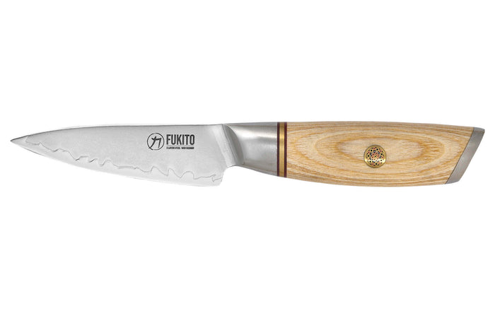 Couteau d'office Fukito Pakka San Mai 9cm