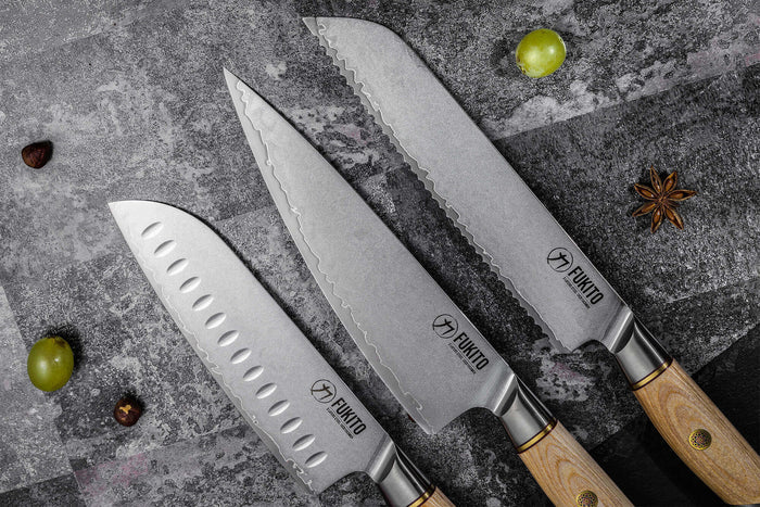 Couteau d'office Fukito Pakka San Mai 9cm