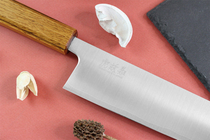 Couteau kiritsuke japonais artisanal Wusaki Migaki G3 21cm