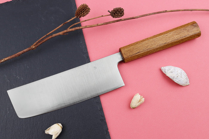 Couteau nakiri japonais artisanal Wusaki Migaki G3 16,5cm
