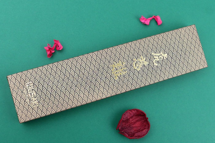 Couteau nakiri japonais artisanal Wusaki Nakata BS2 16.5cm manche en noyer