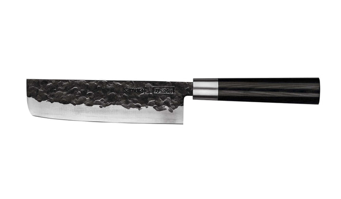 Couteau nakiri Samura Blacksmith martelé 17cm