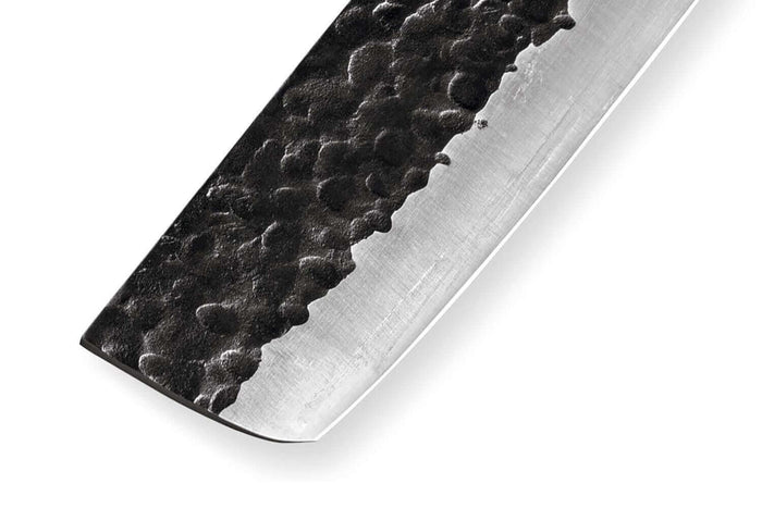 Couteau nakiri Samura Blacksmith martelé 17cm