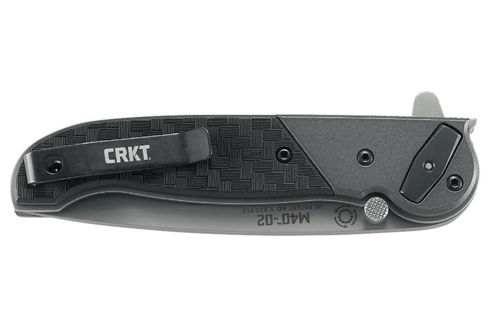 Couteau pliant CRKT M40-02 manche nylon 10cm