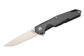 Couteau pliant Herbertz 533312 manche style épuré en titane noir 12,3cm