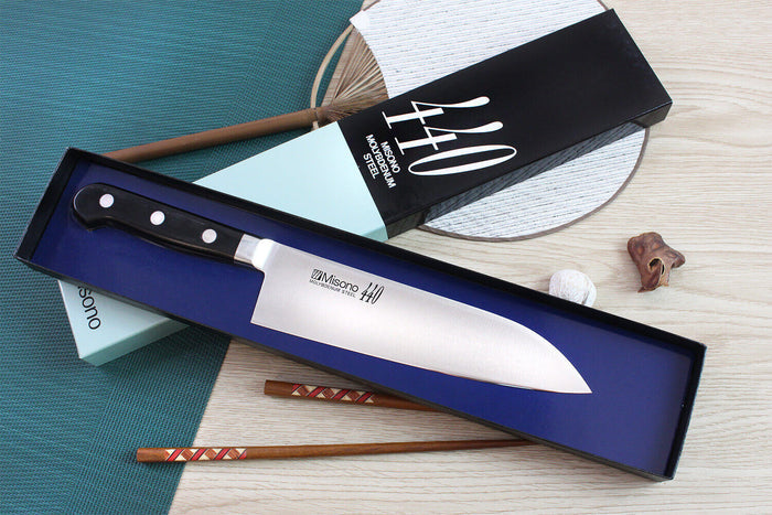 Couteau santoku japonais Misono 440 18cm