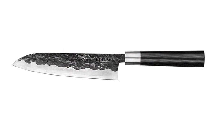 Couteau santoku Samura Blacksmith martelé 18cm