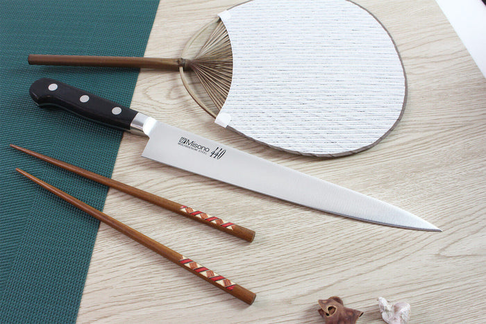 Couteau sujihiki japonais Misono 440 24cm