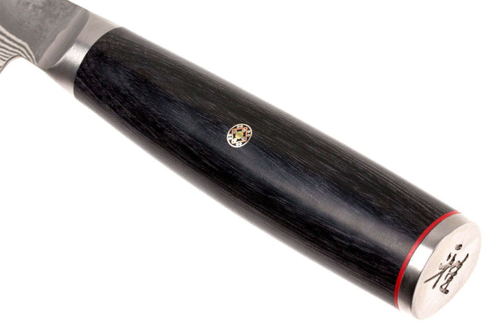 Couteau sujihiki japonais Miyabi 5000FCD lame 24cm damas 48 couches manche pakkawood
