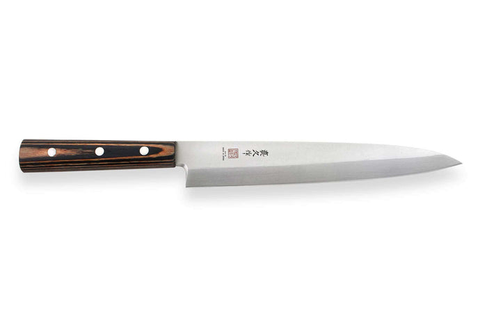 Couteau yanagiba MAC Japanese 22.5cm manche pakka