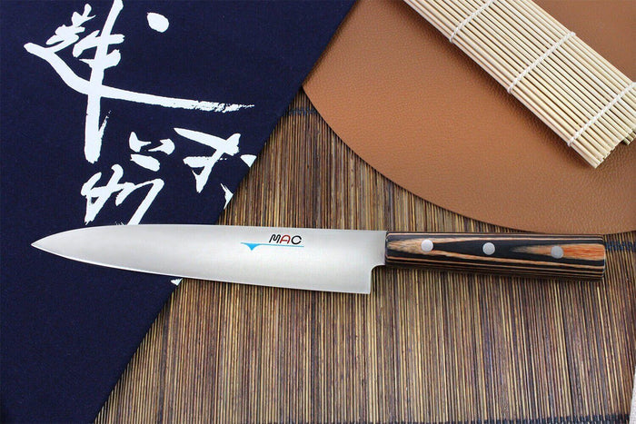 Couteau yanagiba MAC Japanese 22.5cm manche pakka