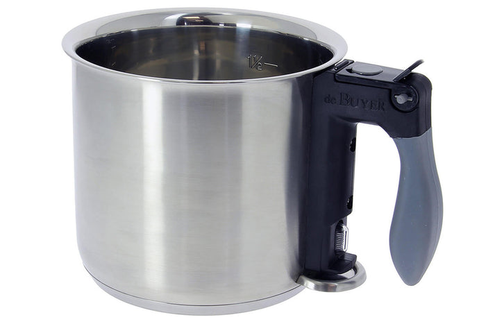 Cuiseur bain-marie De Buyer double-paroi en inox 1,5L
