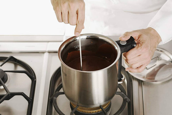 Cuiseur bain-marie De Buyer double-paroi en inox 1,5L